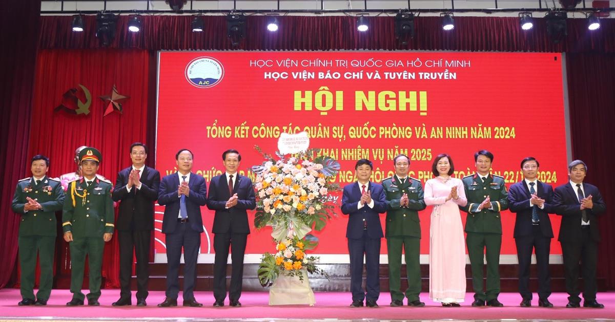 Hội nghị tổng kết công tác Quân sự, Quốc phòng và An ninh năm 2024, triển khai nhiệm vụ năm 2025